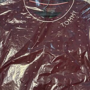 NEW Tommy Hilfiger women pajama 2 piece  short set BNWT L Last one